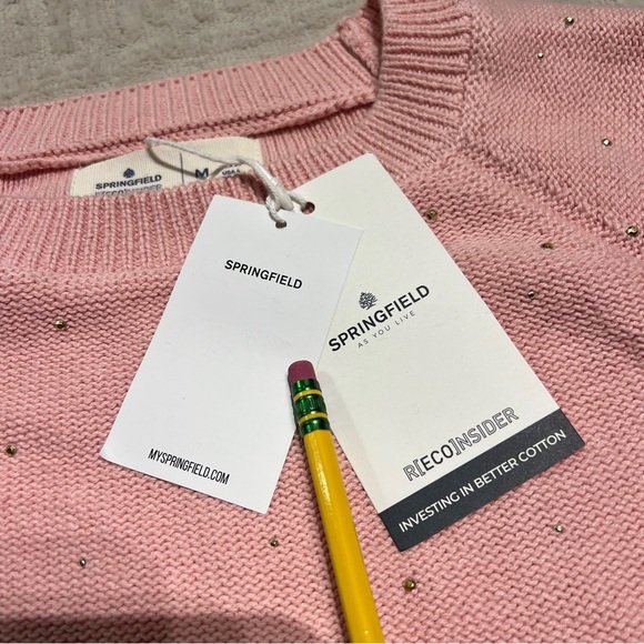 NWT Springfield Mexico Women’s Size 4 Cotton Long Sleeve Sweater - Picture 4 of 10